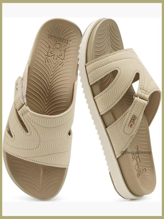 Orthopedic Arch Support Slide Sandals Cushion Foam Recovery  display picture 2